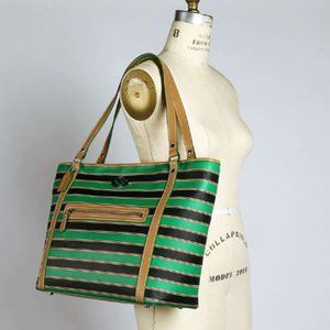 3 Lily Pads Resort Tote New with Tags and Satin Case